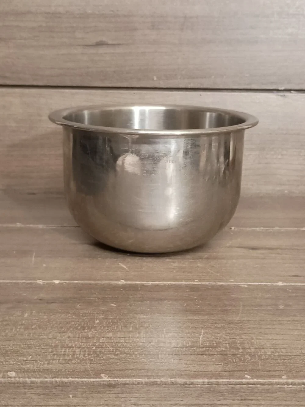 Vintage Lustre Craft 1.5Qt Stainless Steel Prep Mixing Bowl